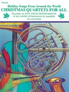 Christmas Quartets For All by - Ryden William - for Violin