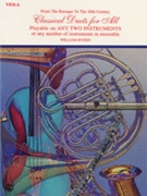 Classical Duets For All by - Ryden William - for Viola