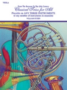 Classical Trios For All by - Ryden William - for Viola