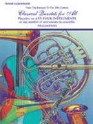 Classical Quartets For All by - Ryden William - for Tenor Saxophone