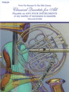 Classical Quartets For All by - Ryden William - for Violin