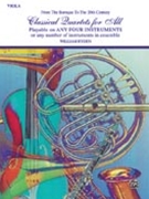 Classical Quartets For All by - Ryden William - for Viola