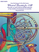 Classical Quartets For All by - Ryden William - for Percussion