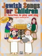 Jewish Songs For Children by - Kaplan Sharon - for Piano/Vocal