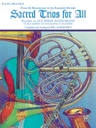 Sacred Trios For All by - Ryden William - for Flute
