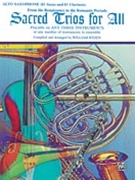 Sacred Trios For All by - Ryden William - for Alto Sax