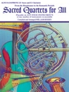 Sacred Quartets For All by - Ryden William - for Alto Sax