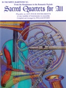 Sacred Quartets For All by - Ryden William - for Trumpet