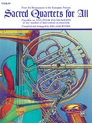 Sacred Quartets For All by - Ryden William - for Violin