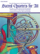 Sacred Quartets For All by - Ryden William - for Cello