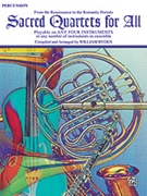 Sacred Quartets For All by - Ryden William - for Percussion