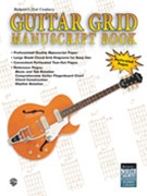 Guitar Grid Manuscript Book by for Tablature