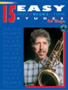 15 Easy Jazz Blues Funk Etudes by Mintzer Bob for Eb Instrument