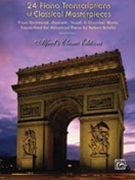 24 Piano Transcriptions of Classical Masterpieces by - Schult Robert - for Piano