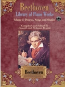 Library Of Piano Works Book 1 by Beethoven Ludwig van for Piano
