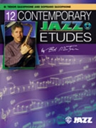 12 Contemporary Jazz Etudes by Mintzer Bob for Tenor Sax