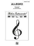 Allegro by Vivaldi Antonio Lucio - Fitzgerald R Bernard - for Trumpet and Piano
