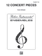 12 Concert Pieces by Nelhybel Vaclav for Trumpet Trio