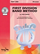 1st Division Band Method Bk 1 by Weber F for Bassoon