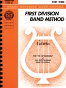 1st Division Band Method Bk 3 by Weber F for Flute