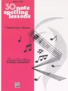 30 Notespelling Lessons Book 2 by Glover for Piano Method