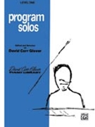 Program Solos Volume 1 by - Glover - for Piano