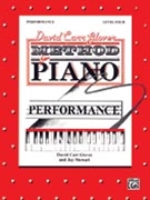 Performance Level 4 by Glover and Stewart for Piano Method