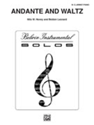 Andante & Waltz by Hovey and Leonard for Clarinet Solo