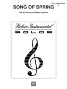 Song of Spring by Hovey and Leonard for Clarinet