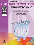 Minuetto In C by Haydn Joseph - Guenther Ralph - for Flute and Piano