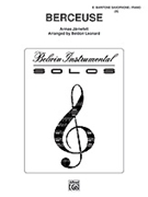 Berceuse by Jarnefelt Armas - Leonard Beldon - for Baritone Saxophone