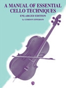 Manual Of Essential Cello Techniques by Epperson Gordon for Cello Method