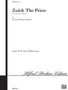 Zadok The Priest by Handel George Frideric for SATB