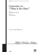 Thine Is The Glory by Concertato - Hopson Hal H - for SAB and Piano