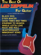 Best Of Led Zeppelin For Guitar by Led Zeppelin - Ray Donato - Led Zeppelin for Guitar Tab
