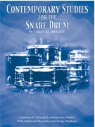 Contemporary Studies For The Snare Drum by Albright Fred for Snare Drum Method