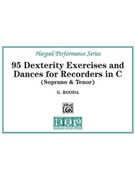 Finger Dexterity Exercises and Pieces for C Recorders by Rooda G for Recorder
