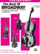 Best In Broadway by - Str 4tet - for Quartet