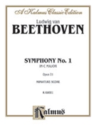 Symphony No. 1 Op. 21 by Beethoven Ludwig van for Full Orche