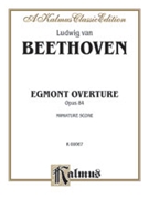 Egmont Overture Op. 84 by Beethoven Ludwig van for mINI Score