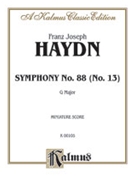 Symphony No. 88 in G Major by Haydn Joseph for Full Orche