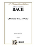 Cantatas No. 180-183 by Bach Johann Sebastian for Choir