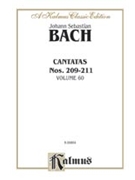 Cantatas Nos. 209 Non sa che sia dolore (Soprano); 210 O holde by Bach Johann Sebastian for Voice
