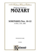Serenades K. 361 375 388 by Mozart Wolfgang Amadeus for Full Orche