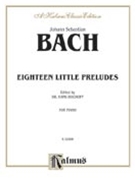 18 Little Preludes by Bach Johann Sebastian - Bischoff - for Piano