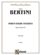 48 Etudes Opus 29 & 32 by Bertini for Piano