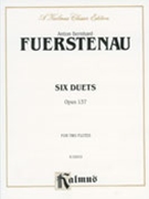 6 Duets Opus 137 by Fuerstenau A for Flute Duet
