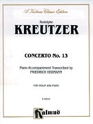 Concerto #13 by Kreutzer Rodolphe - Harmann F - for Violin and Piano