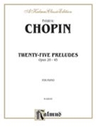 Preludes Opus 28-45 by Chopin Frederic for Piano