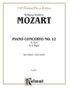 Concerto #12 K414 A Major by Mozart Wolfgang Amadeus for 2 Piano 4 Hands